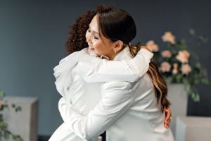 hugging 